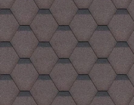 Bituminis lakštas Timbela Hexagonal Rock, bordo