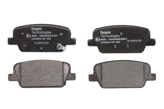 DELPHI LP3554 Brake pad set