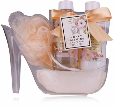 Accentra Bath set HONEY JASMINE in plastikas shoe