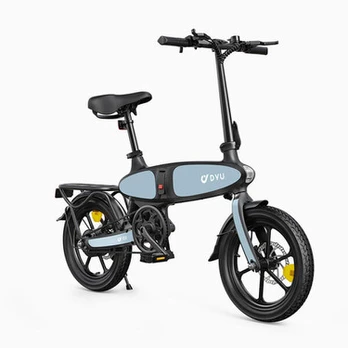 Elektrinis dviratis Dyu C2 16'', juodas