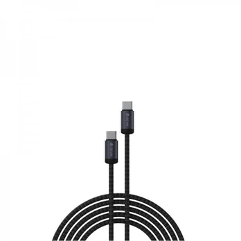 Devia cable Gracious EC646 PD USB-C - USB-C 1,0 m 60W 3A juodas