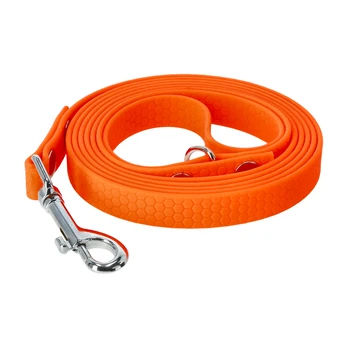 4wild BioThane 200 cm Orange Šuns pavadėlis