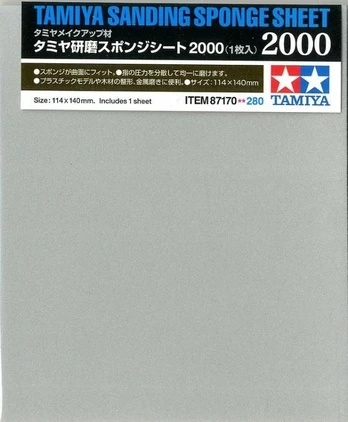 Tamiya - Švitrinis kempinės lapas - 2000, 87170