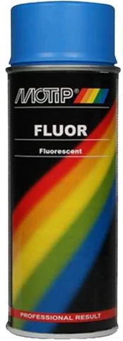 Motip Flouriserende spray 400ml blå