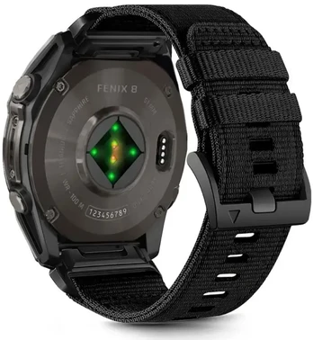 Tech-Protect watch strap Nylon Classic Garmin fenix 51mm, black