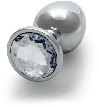 Ouch By Shots Ouch! Round Gem Butt Plug - Medium