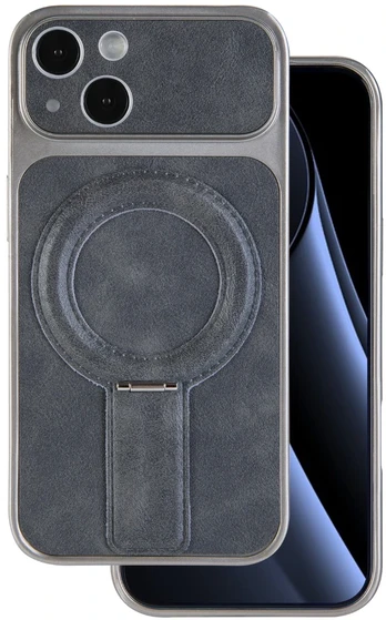 Dėklas Telforceone Luxgrip Mag case for iPhone 15 6,1' pilkas