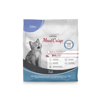 PLATINUM MeatCrisp Kitten Fish - sausas kačių ėdalas - 400 g
