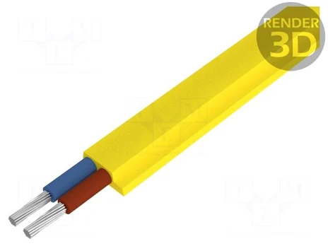 Wire | UNITRONIC® BUS ASI | 2x2.5mm2 | stranded | Cu | unshielded | 300V