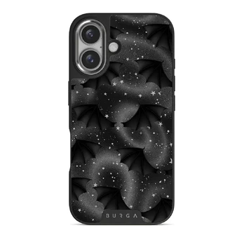 Wingspan - iPhone 16 Plus Case, Elite Dark (MagSafe) / Silver