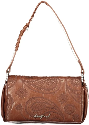 Kelioninis Brązowa torebka damska Desigual Siroco Naron Mini Flap
