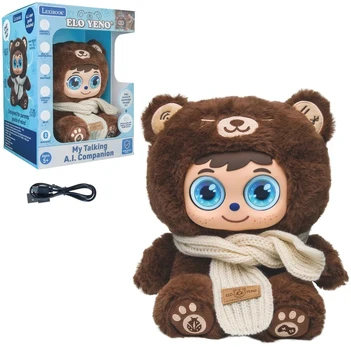 Lexibook - ELO YENO® – My Talking Artificial Intelligent Plush (ELO1EN)