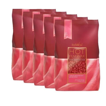Plėvelinis vaškas Italwax Rose, 5x1000 g