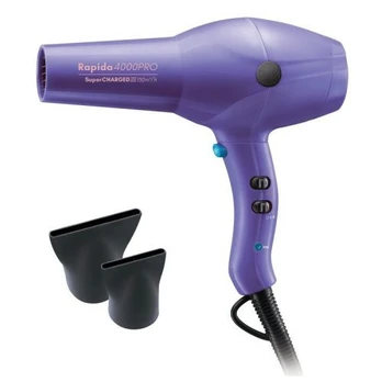 Diva Pro Styling Rapida 4000 Pro Haor Dryer Plaukų džiovintuvas, Violet