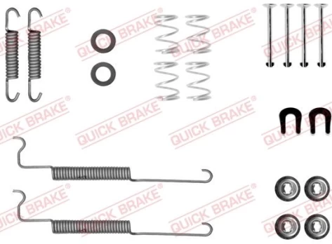 QUICK BRAKE QB105-0049 Brake shoe fitting kit