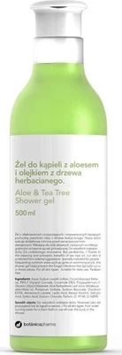 Botanicapharma Aloe & Tea Tree dušo želė 500ml