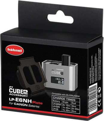 Hähnel ProCUBE 2 Plate for Canon LP-E6/LP-E6N/LP-E6NH Batteries