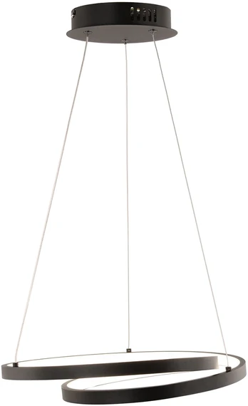 30W LED pakabinamas šviestuvas LIEVE, juodas, CCT