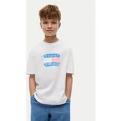 Tommy Hilfiger Marškinėliai Graffiti KB0KB10546 Balta Regular Fit