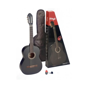 Klasikinės gitaros komplektas Stagg C440 M BLK PACK