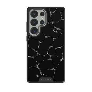 Void - Samsung Galaxy S25 Ultra Case, Elite Dark (Magnetic) / Silver