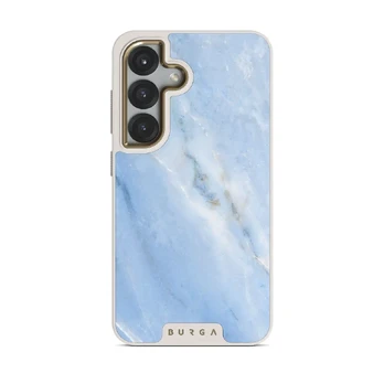Fluffy Clouds - Samsung Galaxy S25 Case, Elite Light (Magnetic) / Gold
