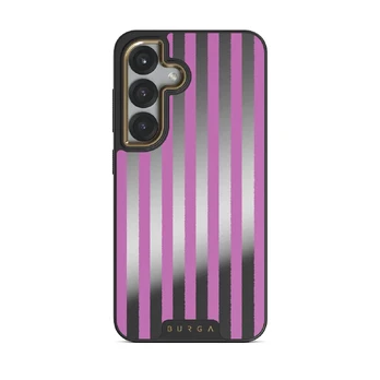 Serve It - Samsung Galaxy S25 Case, Elite Mirror Dark (Magnetic) / Gold