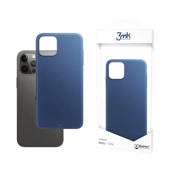 Dėklas Apple iPhone 12 Pro Max – 3mk Matt Case mėlynas