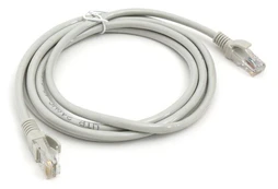 Omega Patchcord Cat5e, 2m, balta (40251) kaina