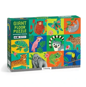 Rainforest Friends 48 Piece Giant Floor Puzzle