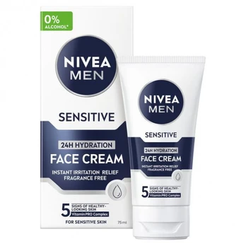 Nivea - Moisturizing cream for men Sensitive (Face Cream) 75 ml