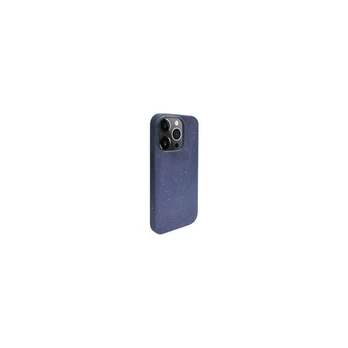 iLike Apple iPhone 13 Pro Max Silikoninis plastikinis dėklas Eco Print Design Blue