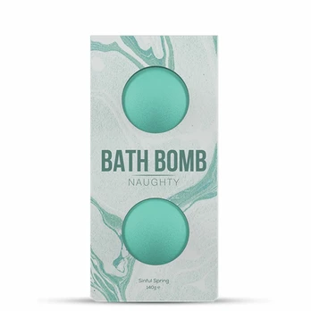 Dona Bath Bomb Naughty 140g - Aromatic Bath Sphere for Relaxation