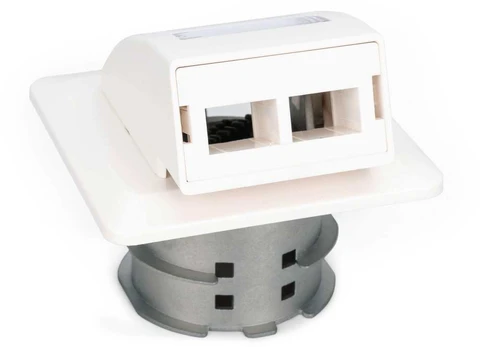 Digitus DIGITUS FTTH Glasfaser Unterputz-Wandanschlussdose SC/LC ADA