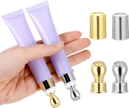 2 Tušti kremo tūbelės su aplikatoriumi, 20ml