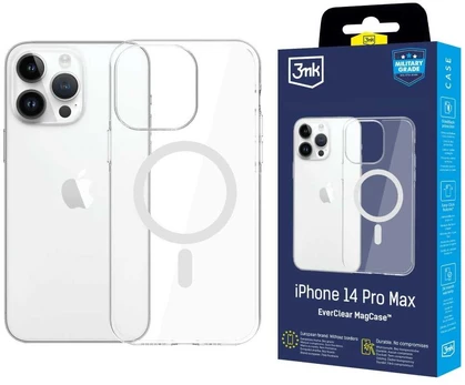 Dėklas 3MK EverClear MagCase do Apple iPhone 14 Pro Max