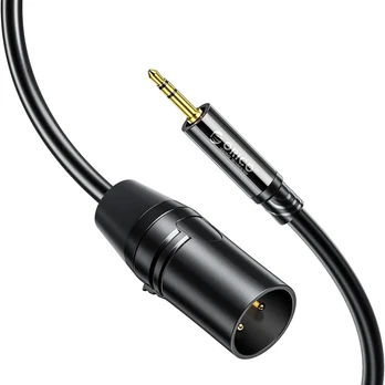 Orico AXKF mini jack 3.5 mm to XLR female audio cable 5 m - juodas