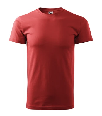 Vyriški Marškinėliai MALFINI Basic 129 Burgundy, 160g/m2