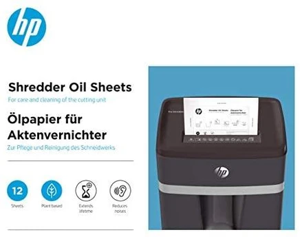HP smulkintuvo alyvos lakštai 12vnt