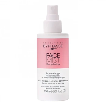BYPHASSE RE-HYDRATING veido migla, 150 ml