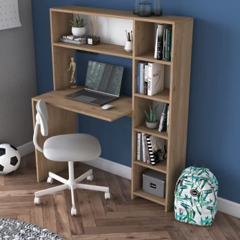 Rašomasis stalas Kalune Design HA104 893RAN2706, ąžuolo