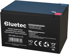 Akumuliatorius żelowy 12V 15Ah BLUETEC kaina