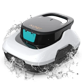 Belaidis baseino valymo robotas Aiper Scuba SE baltas