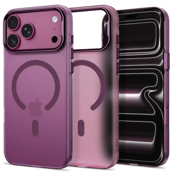 Dėklas TECH-PROTECT MAGZERO MAGSAFE IPHONE 17 PRO MAX / 18 PRO MAX MATTE DARK CHERRY