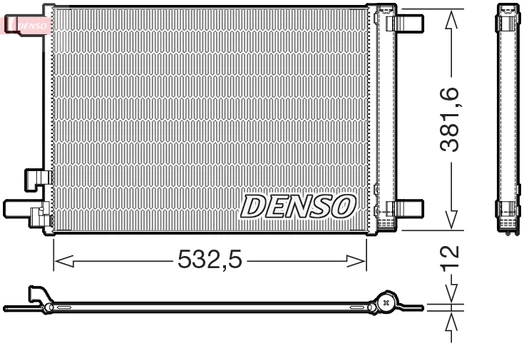 Kondensatorius, oro kondicionierius DENSO DCN02048
