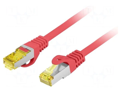 Patch cord | RJ45 plug,both sides | S/FTP | 6a | stranded | Cu | LSZH