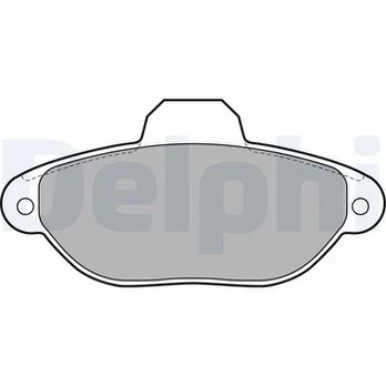 DELPHI LP2013 Brake pad set