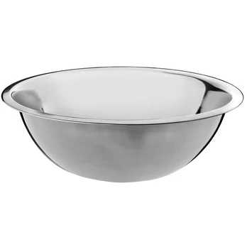 Nerūdijančio plieno salotų dubuo, 26 cm.