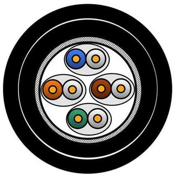 Belden CATSNAKE Category 6A Cable, 4 Pair, S/FTP, PVC PUR