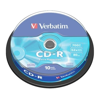 Verbatim CD-R Extra Protection 700MB 52x 10pcs